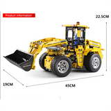 Kids Toy Bricks Bulldozer -  Gift for Kids STEM