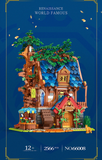 Kids Toy Bricks European Century Tree House- Gift for Kids STEM