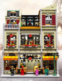 Kids Toy Bricks Pizza Shop - Christmas Gift for Kids STEM