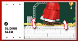 Kids Toy Bricks Santa's Coming - Christmas Gift for Kids STEM