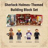 Kids Toy Bricks Sherlock Holmes Baker Street - Christmas Gift for Kids STEM