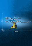 Toy Lego Bricks Viserion Dragon Collection 2023 dimensions