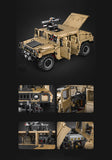 Kids Toy Bricks Humvee Off-Road Vehicle - Gift for Kids STEM