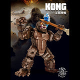 Kids Toy Bricks King Kong Chimpanzee - Gift for Kids STEM