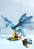 Kids Toy Bricks The Fly Dragon Viserion - Gift