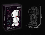 Kids Toy Bricks Mini Action Figures Snoopy - Gift for Kids STEM